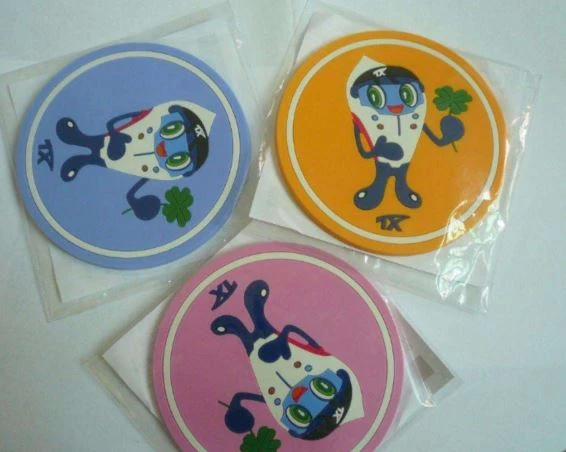 soft pvc coasters soft pvc coasters
