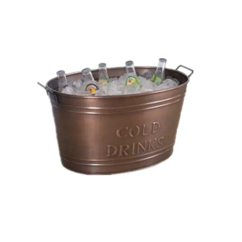 Galvanized Steel Beverage ice bucket Galvanized Steel Beverage ice bucket