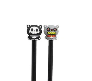 ฝาปากกาการ์ตูน 3d ปากกาพีวีซีนุ่มหัวปากกา Topper
