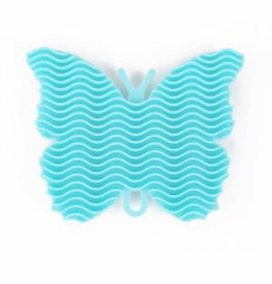 ซิลิโคนครัวล้างจานทำความสะอาดฟองน้ำผีเสื้อ