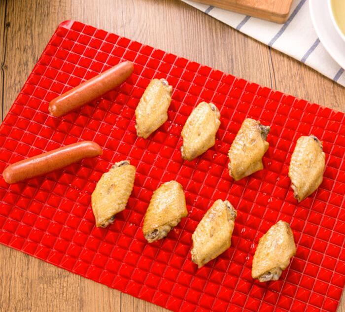 Microwave Grill Mat Multifunctional Silicone Insulation Pad