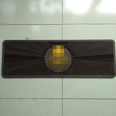 แผ่นยางขนาดใหญ่ที่มีตราสินค้าหรูหรารั่วไหล Dimple Rubber Mat