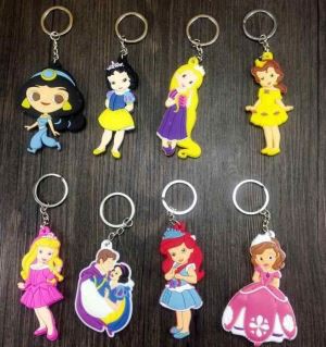 โลโก้โปรโมชั่นพวงกุญแจพีวีซีการ์ตูนน่ารัก