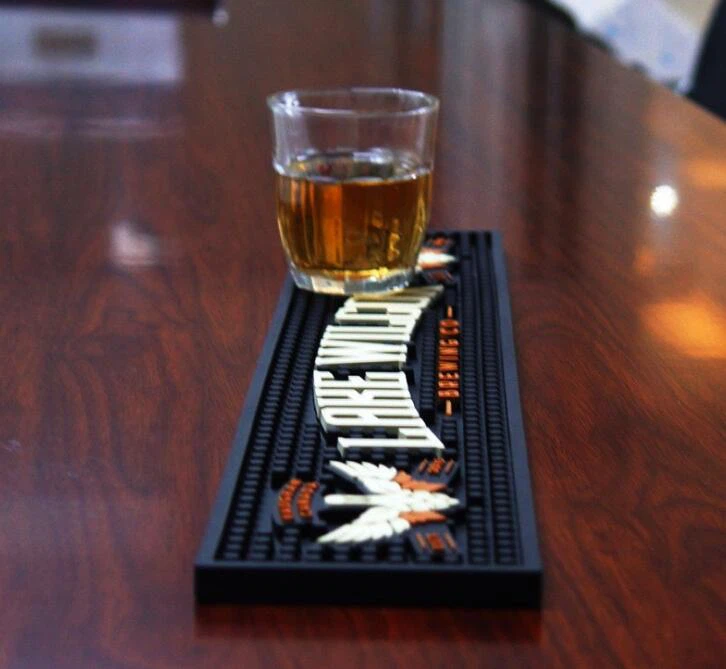 Wine Advertising Promotion Bar Mat Rubber Bar Mat