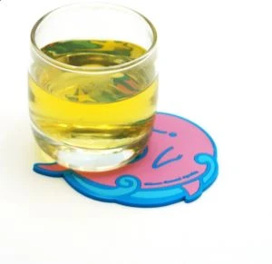 ที่รองแก้วกาแฟกันน้ำ Soft Pvc Drink Mat