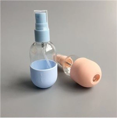 ขายร้อน 60ML น่ารักผู้ถือ Hand Sanitizer แอลกอฮอล์เจลขวดซิลิโคน Case