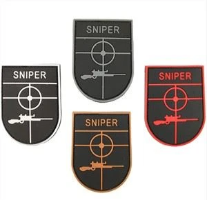 พีวีซี Airsoft แพทช์ป้ายแท็กพีวีซีโมราเลสแพทช์