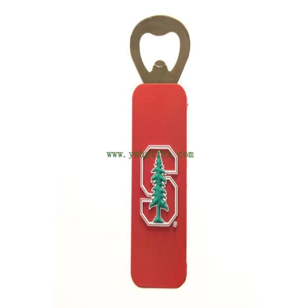 European Soft Silicone Bottle Opener 3D PVC Rubber Bottle Opener