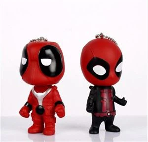 3D PVC Viny Dolls Figure Model Toys Keyrings Pop Keychain